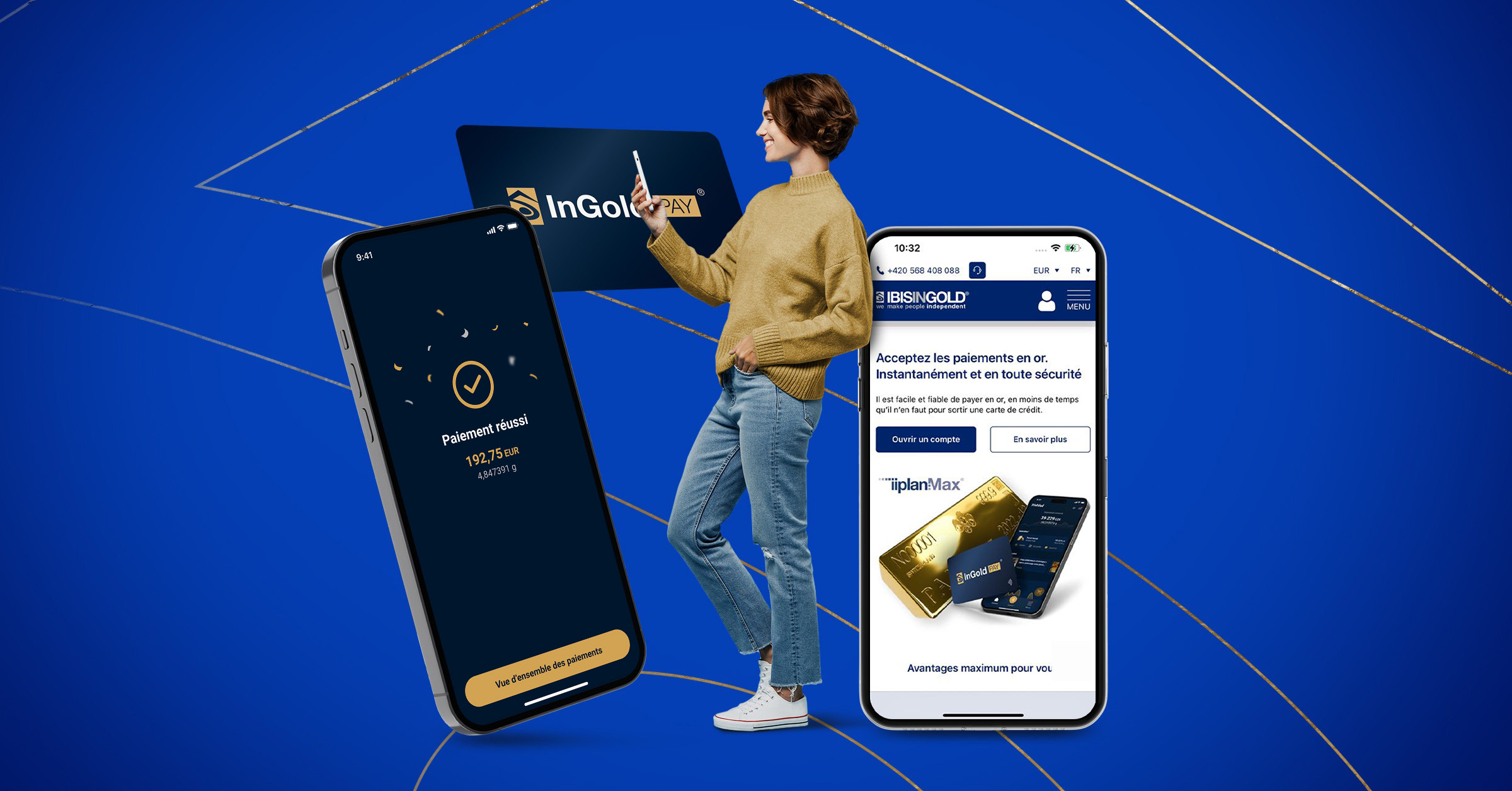 Une (r)évolution dans la finance d’entreprise : le compte Or d’entreprise iiplanMax et les paiements InGold&nbsp;PAY en or 