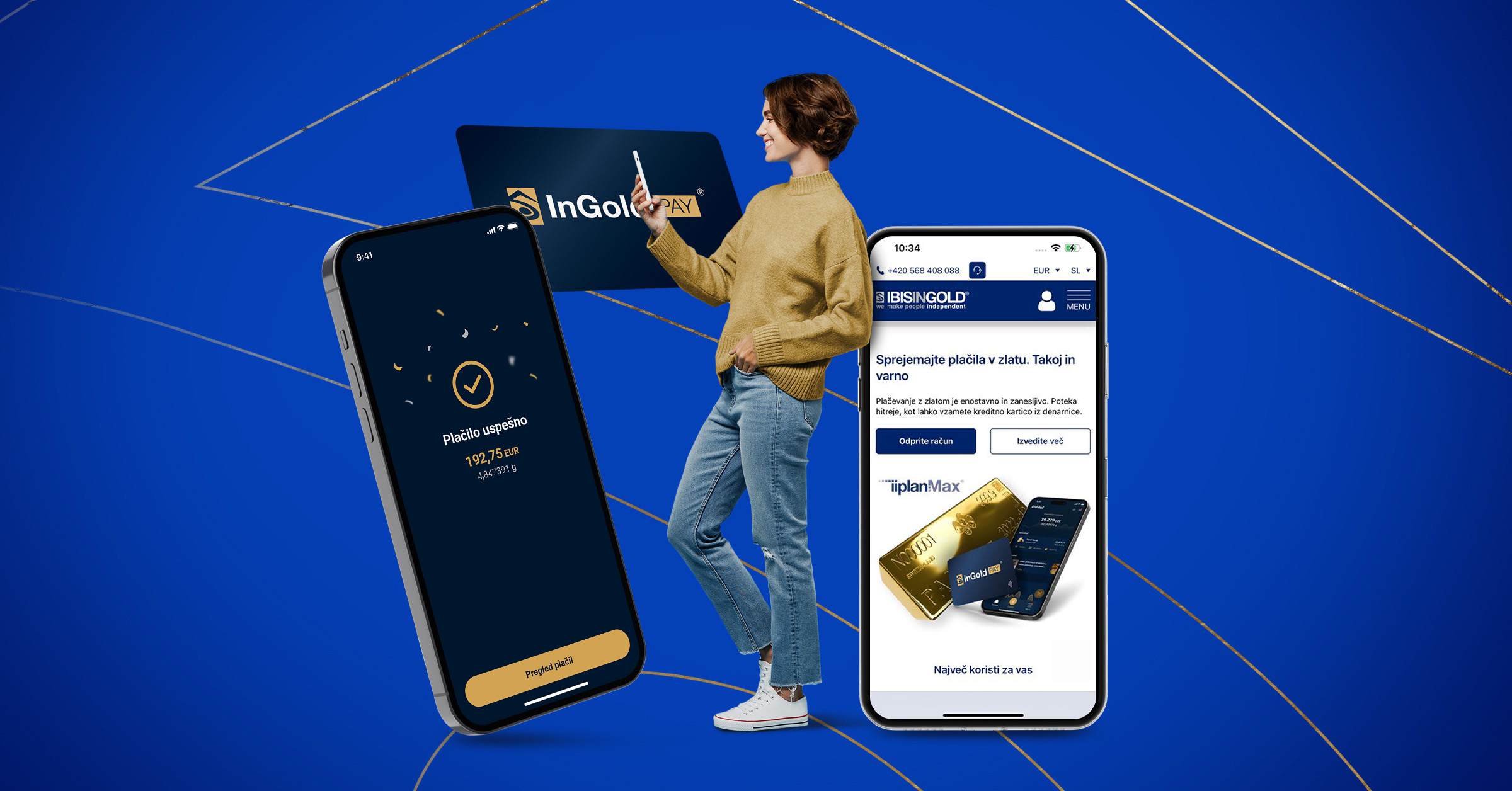 (R)evolucija v poslovnih financah: poslovni zlati račun iiplanMax in plačila v&nbsp;zlatu InGold&nbsp;PAY 