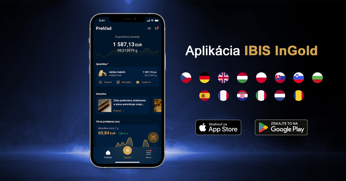 Mobilná aplikácia IBIS InGold teraz v 14 jazykoch