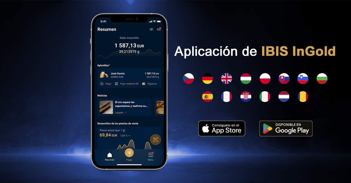 La&nbsp;aplicación móvil de IBIS&nbsp;InGold ya está disponible en 14&nbsp;idiomas