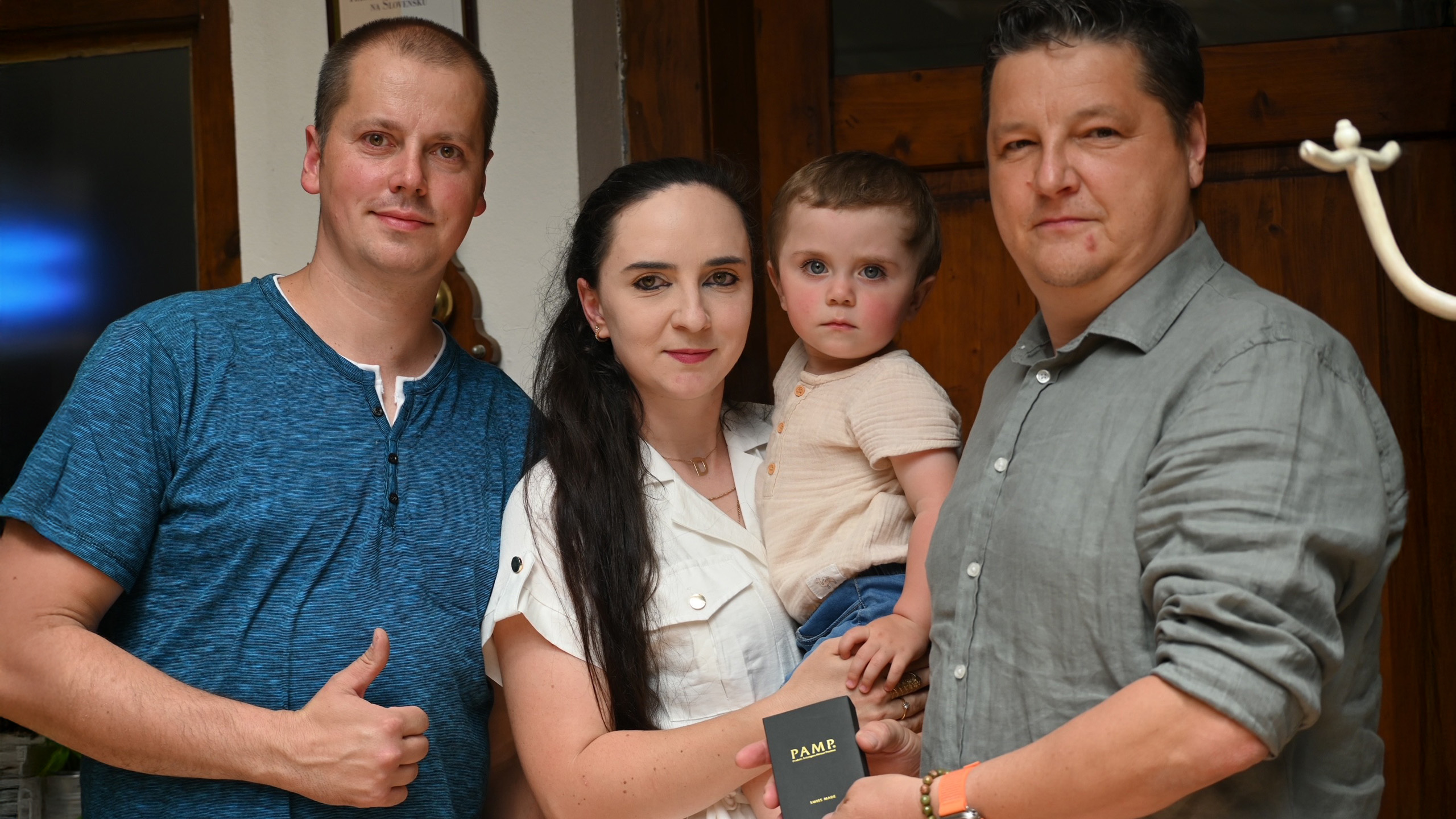 Výherce 10g zlaté cihličky: Zlato je pro mě jistotou pro rodinu