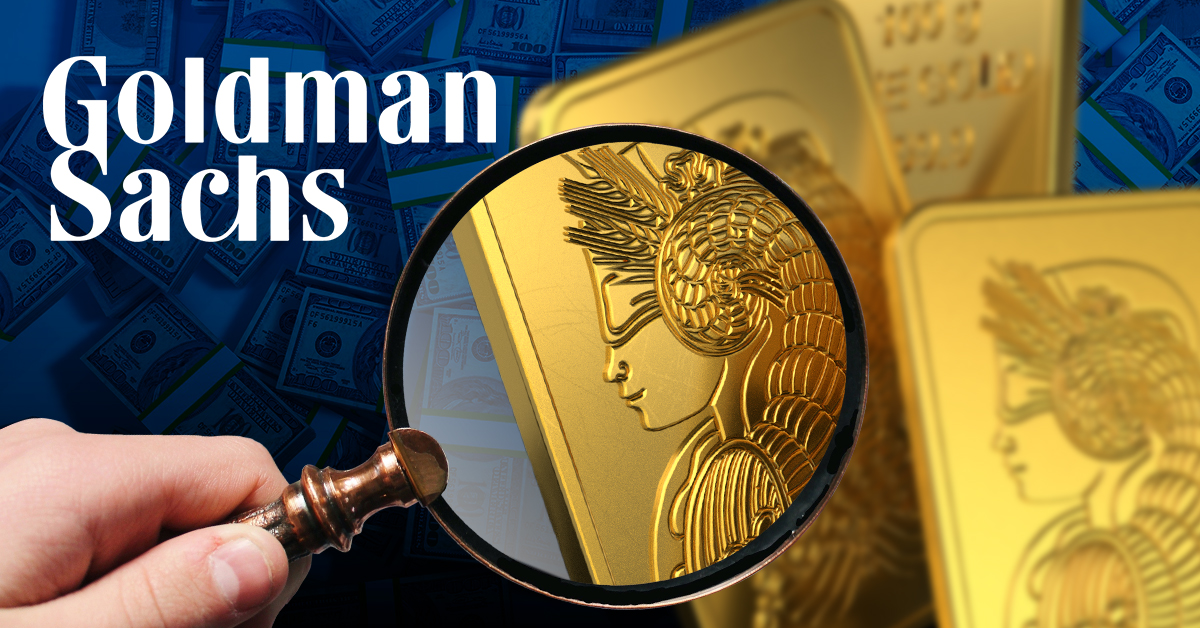 Goldman Sachs predvideva 38-odstotni dvig cene zlata