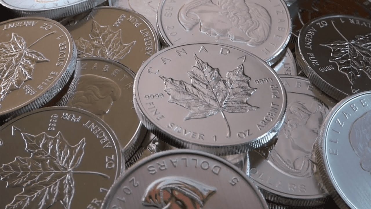 Srebrna moneta inwestycyjna Maple Leaf (1 oz)