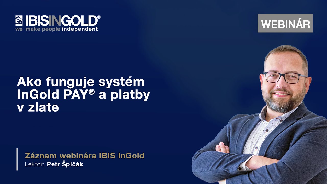 Ako funguje systém InGold PAY a platby v zlate