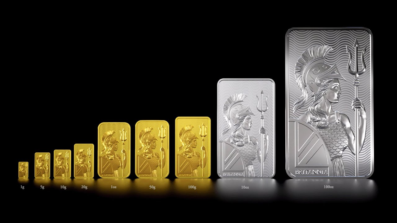 Britannia investment ingots