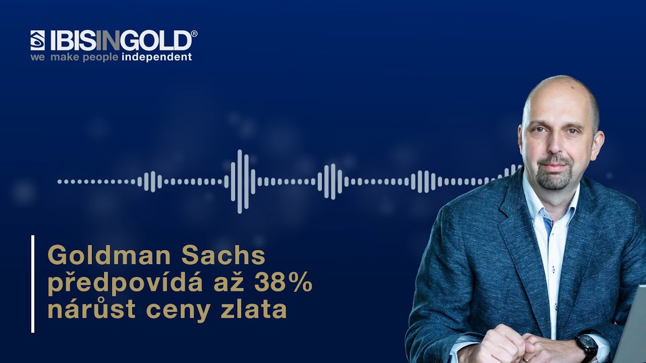 Goldman Sachs předpovídá až 38% nárůst ceny zlata