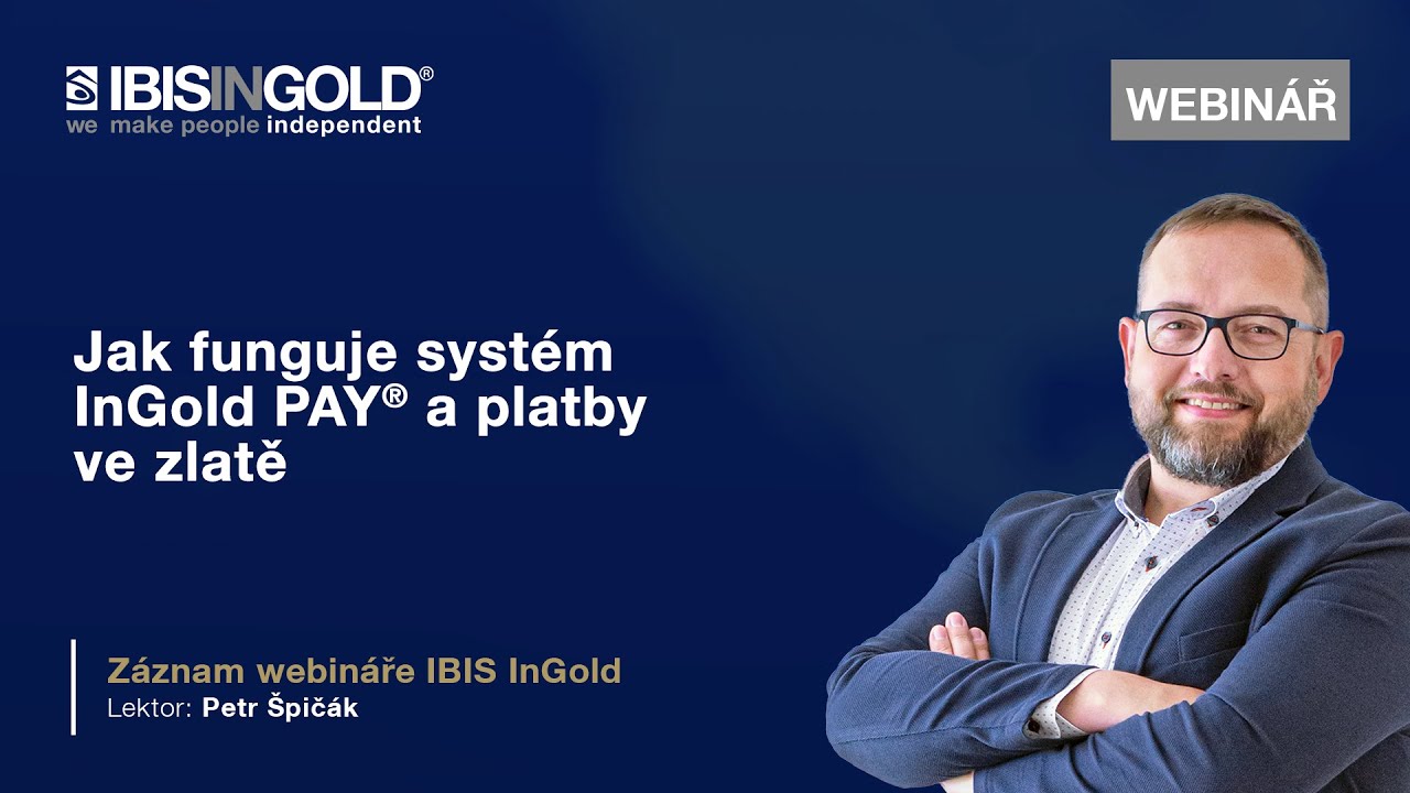Jak funguje systém InGold PAY a platby ve zlatě