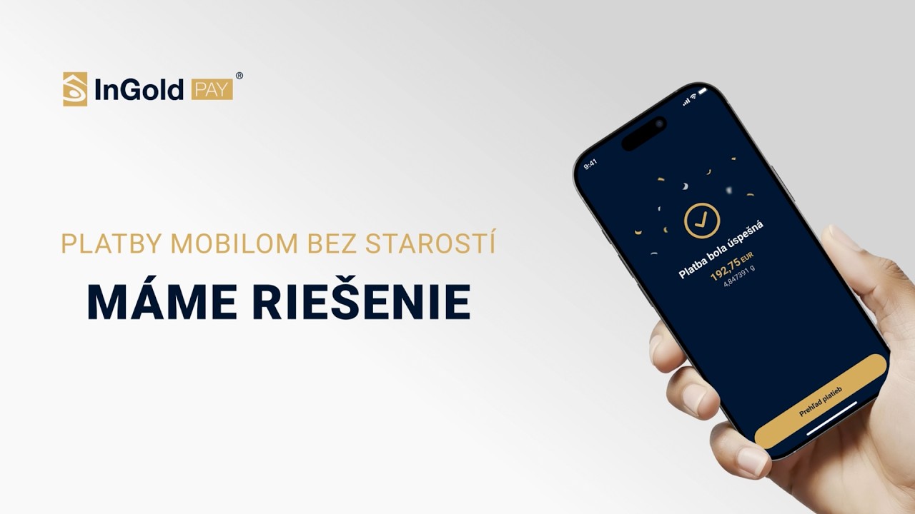 Platba zlatom: Správny postup platieb mobilom