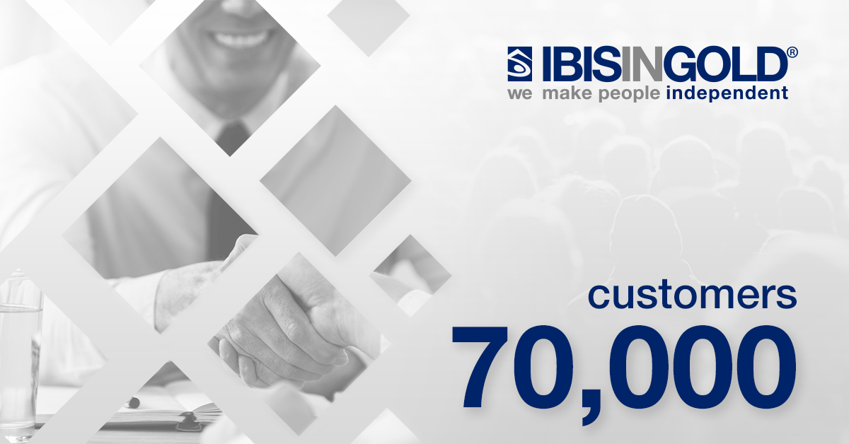 70,000&nbsp;people on the way to financial independence with IBIS InGold