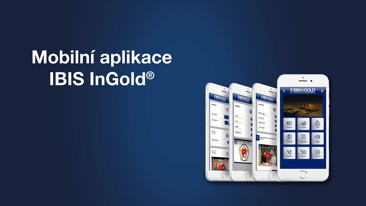 Představení mobilní aplikace IBIS InGold